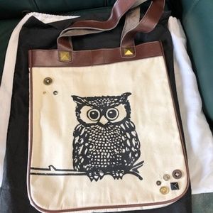 Owl Glam Naturale Tote Bag